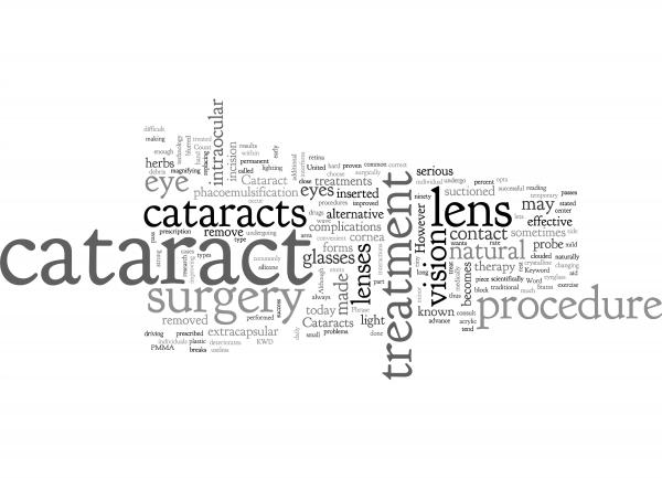 What is a cataract?  A simple, non clinical description.